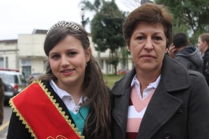 Festa dos Motoristas - rainha e mãe