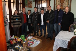 entrega donativos