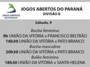 Jogos Abertos do Paraná - Uniao da Vitória