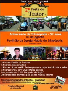 Material festa do Trator
