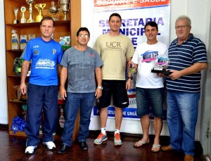 Anselmo Lima com a equipe da Secretaria de esportes