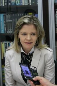 Delegada Tathiana Guzela (Foto: Jair Nunes)