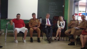 General Carneiro quer mais policiais militares e a reabertura da delegacia de polícia (Foto: Divulgação PMPR)