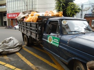 Conforme Sidnei 175 toneladas de lixo reciclável foram recolhidos pela Coorpetrage em dezembro (Foto: Reprodução)