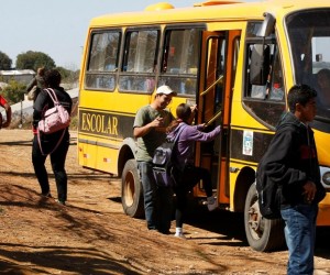 Transporte Escolar. Foto: Hedeson Alves