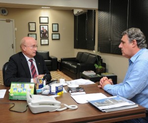 Visita do deputado Osmar Serraglio