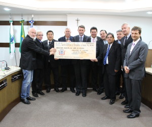 Câmara de União da Vitória repassou R$ 1,2 milhão para a Prefeitura Foto: Jair Nunes