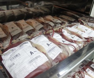 Todas os tipos de sangue são bem-vindos. Hemocentro atende mais de dez cidades da região de União da Vitória e Porto União (Foto: Bruna Kobus/Jornal O Comércio) 