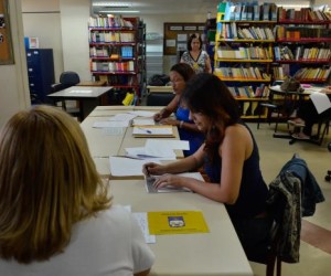 No Instituto Municipal Helena Antipoff, professoras aprendem o braille para promover a inclusão de crianças com deficiência na rede pública de ensino Tomaz Silva/Agência Brasil