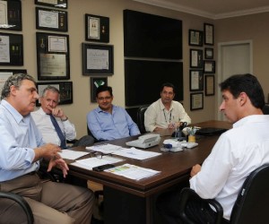 Visita do prefeito de Mallet