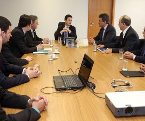 Presidente da Cohapar e governador Beto Richa reunem-se com ministro das Cidades