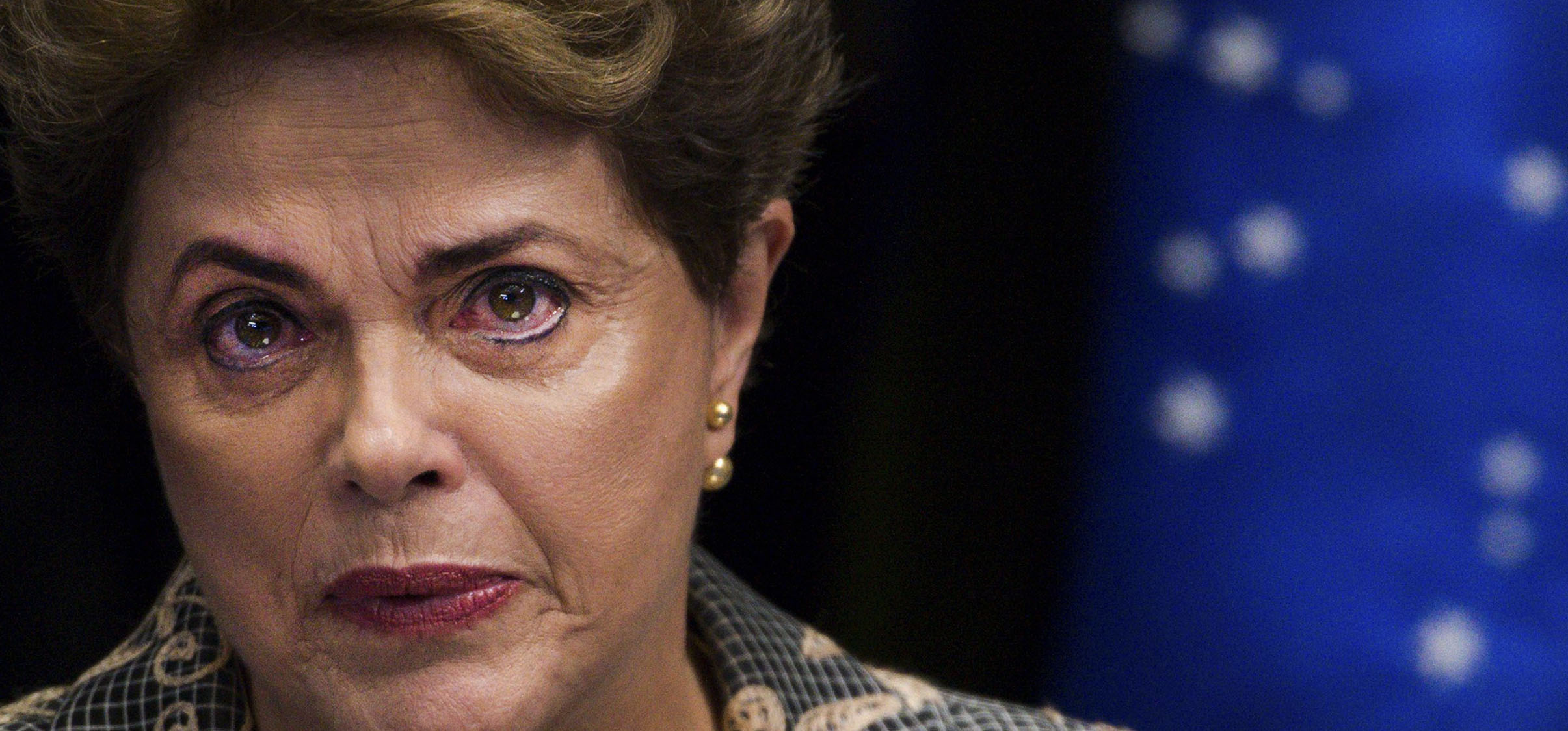BrasÃlia - A presidenta afastada, Dilma Rousseff, faz sua defesa durante sessão de julgamento do impeachment no Senado (Marcelo Camargo/Agência Brasil)