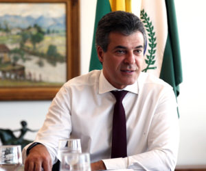 Governador Beto Richa. Curitiba, 10/08/2015. Foto: Orlando Kissner/ANPR
