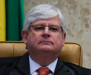 07/12/2016 Credito Jose Cruz/Agencia Brasil; Brasilia - O Procurador Geral da Republica, Rodrigo Janot durante sessao plenaria, para julgar em definitivo a liminar que afastou o presidente do Senado, Renan Calheiros