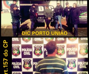 (Foto: Divulgação Policia Civil de Porto União).
