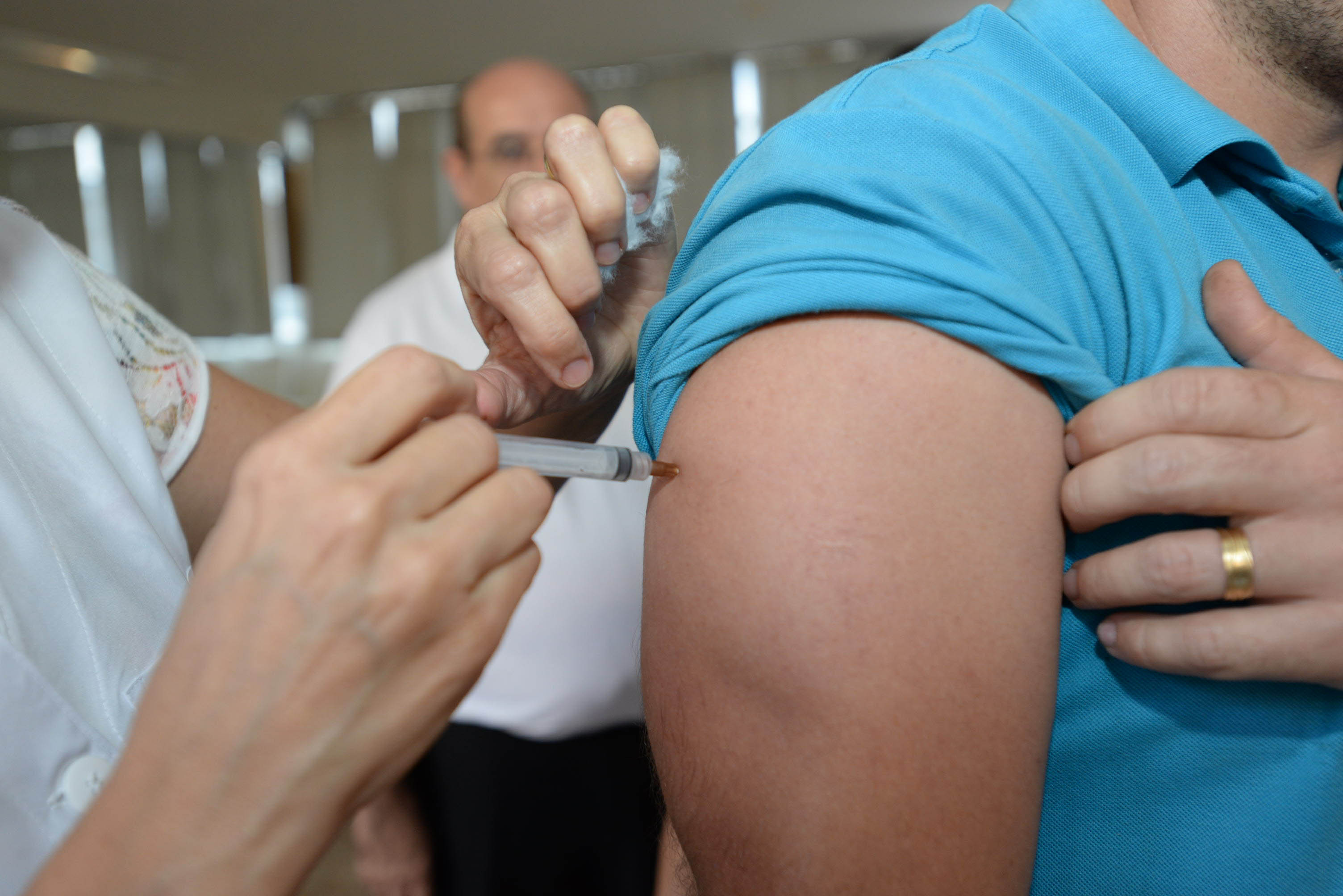 O índice do público infantil vacinado é ainda menor, (Foto: Venilton Küchler).