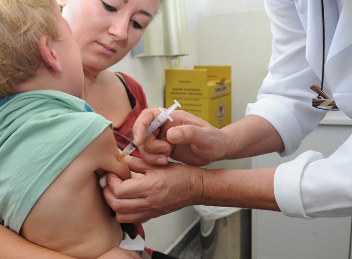 A  única forma de prevenção do sarampo é a vacinação (Foto: Venilton Küchler/SESA).