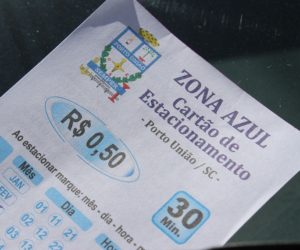 Porto União se prepara para perder estacionamento rotativo na segunda