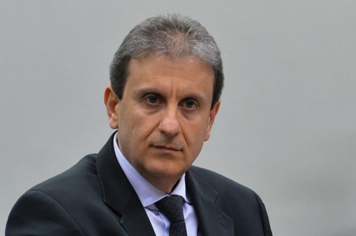 O doleiro Alberto Youssef presta depoimento à Comissão Parlamentar de Inquérito (CPI) dos Fundos de Pensão - Valter Campanato/Agência Brasil 