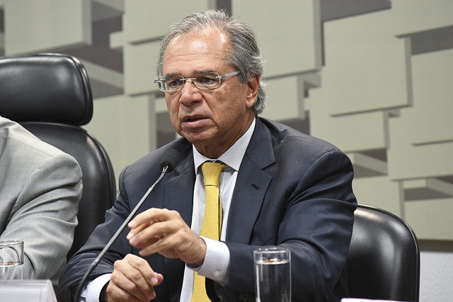 Ministro Paulo Guedes. (Foto: Jefferson Rudy/Agência Senado).