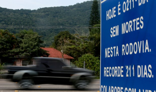 SC 401 tem novo recorde sem mortes na rodovia em Florianópolis (Fotos: Julio Cavalheiro/ Secom).