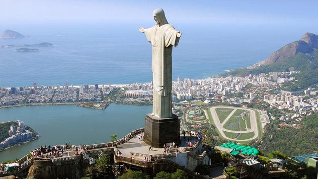Cristo Redentor, cartão postal do Rio de Janeiro (Foto: Reprodução).
