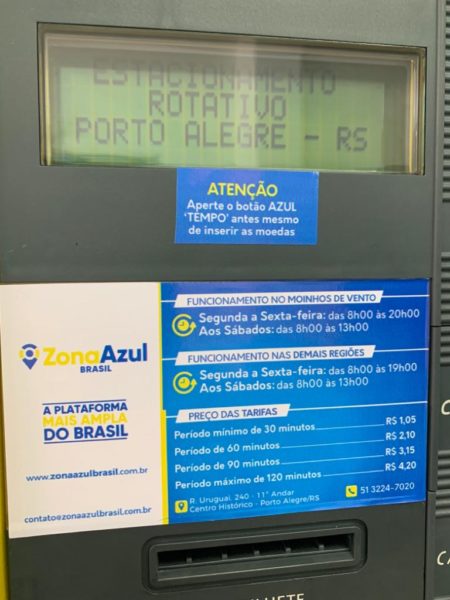 Modelo de parquímetro a ser instalado 2