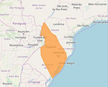 (Reprodução / Inmet)