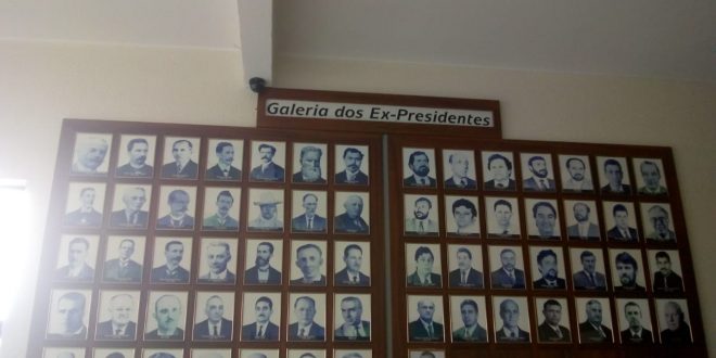 Galeria de ex-presidentes da Câmara de Vereadores de União da Vitória (Fotos: Divulgação/Assessoria).