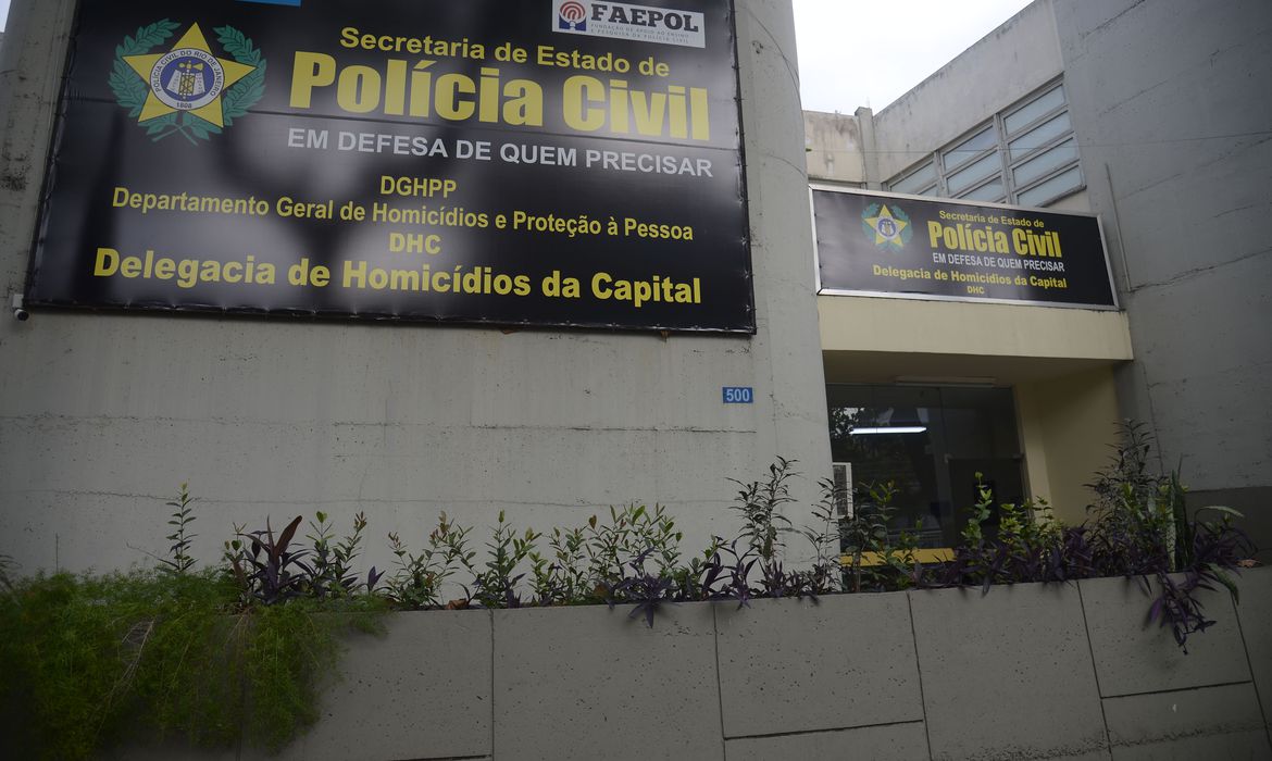 Delegacia de Homicídios da Capital. (Foto: Agência Brasil).