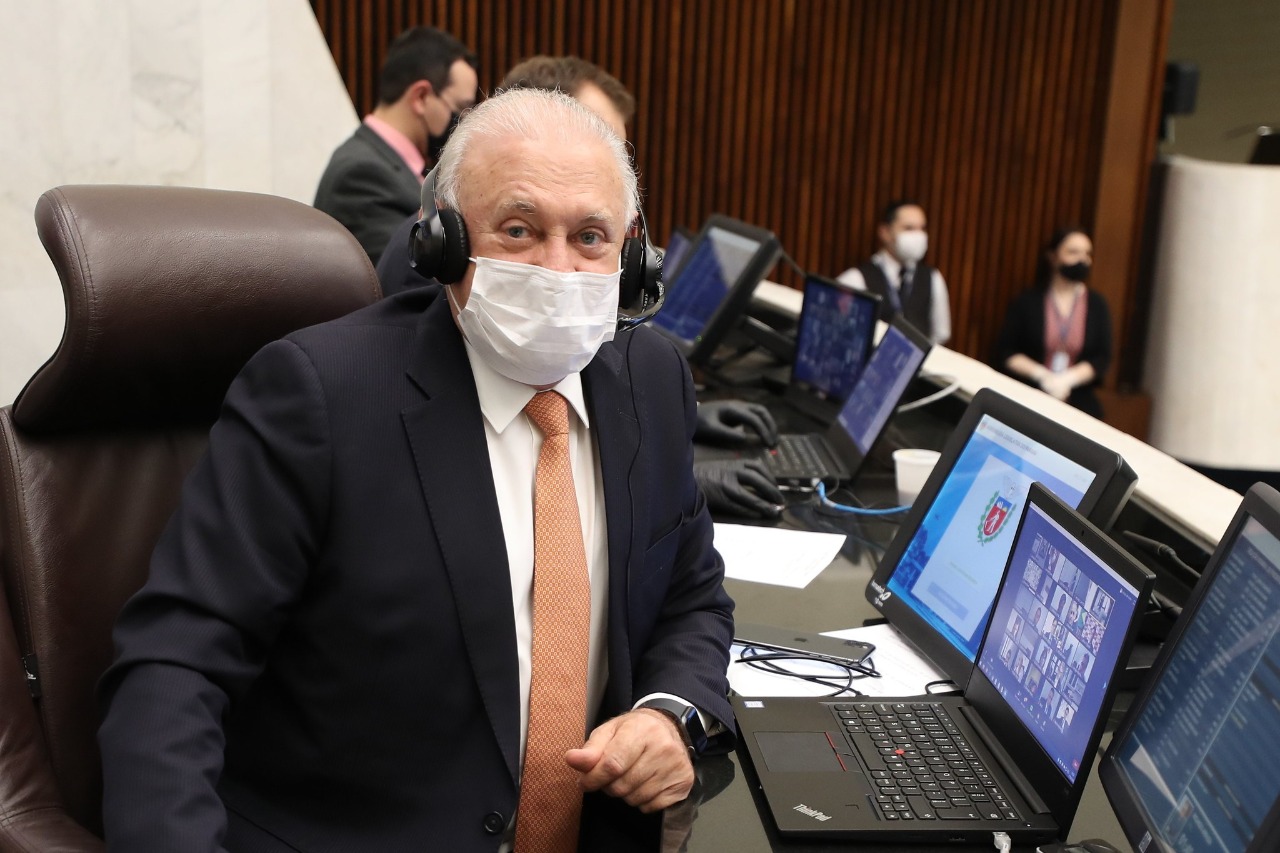 Presidente da Assembleia Legislativa do Paraná, Ademar Traiano (PSDB)