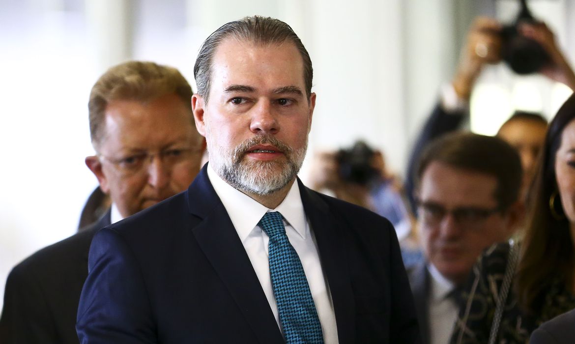 O presidente do Supremo Tribunal Federal, Dias Toffoli. (Foto: Marcelo Camargo/Agência Brasil).