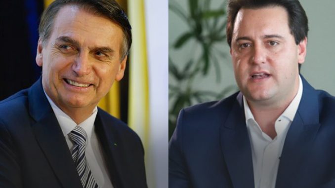Jair Bolsonaro e Ratinho Júnior