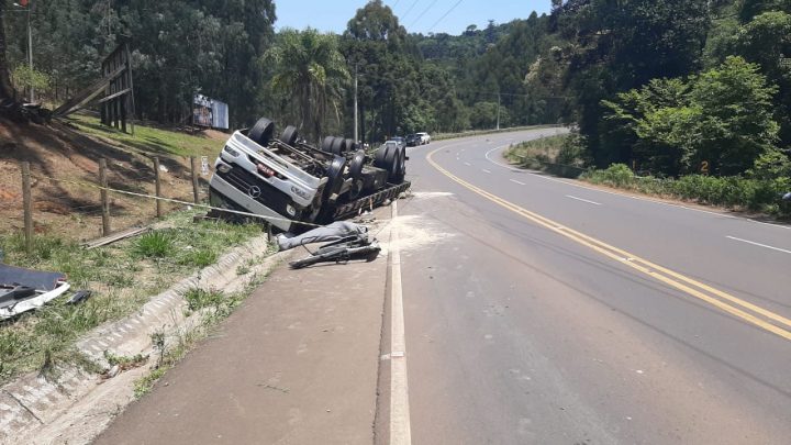 (Foto: Polícia Rodoviária de Calmon).