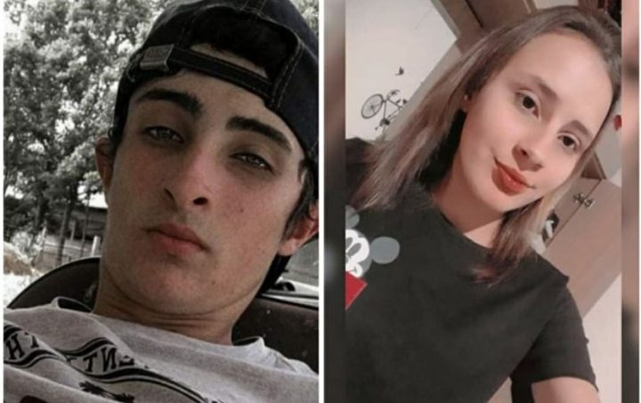 Gabriel e Gabrieli estão desaparecidos desde a madrugada deste domingo. (Arquivo da Família/ Jmais)