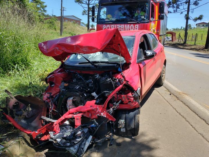 (Foto: Polícia Rodoviária Estadual/Calmon).