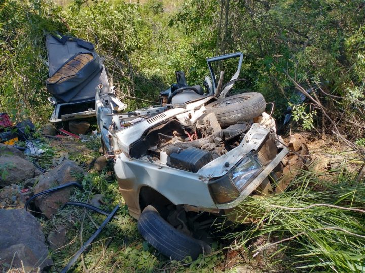 (Foto: Polícia Rodoviária Estadual/Calmon).