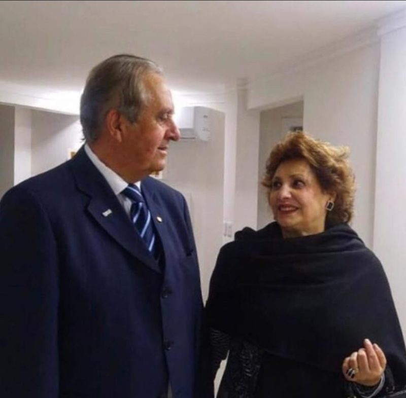 Rogério Pereira e a esposa Ana. (Foto: Arquivo familiar).