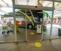 imagem de Ã´nibus em rodoviÃ¡ria ilustrando matÃ©ria sobre aumento no preÃ§o da passagens
