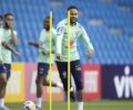 Em penultimo amistoso oficial antes da Copa Brasil enfrenta Gana