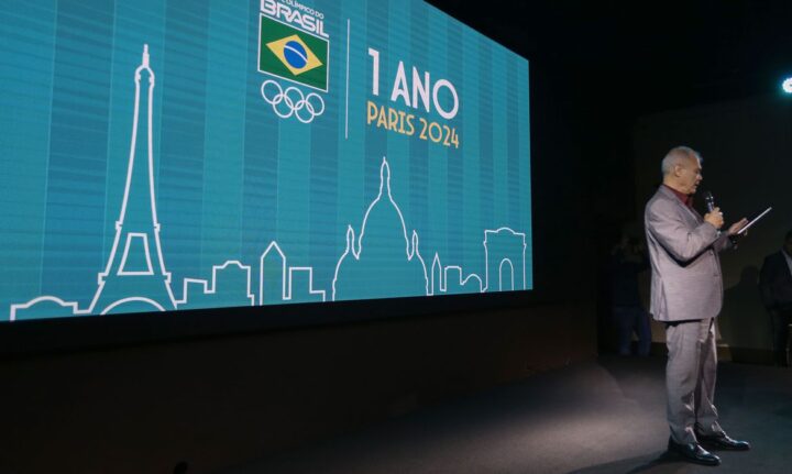 Comitê Olímpico Brasileiro (COB) realiza evento para marcar 1 ano para os Jogos Olímpicos Paris 2024