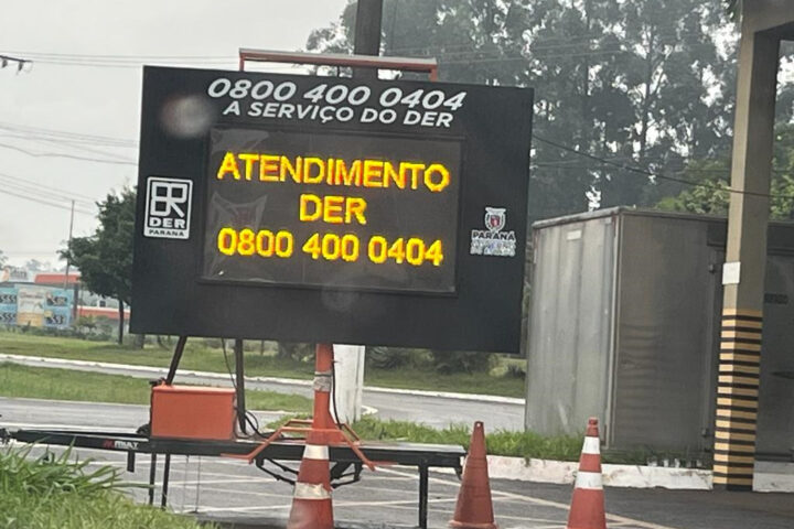Guinchos e serviços do DER/PR passam a marca dos 100 mil atendimentos