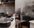 Menina grava momento em que panela de pressÃ£o explode