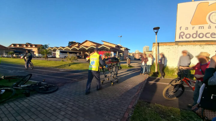 acidente ciclovia