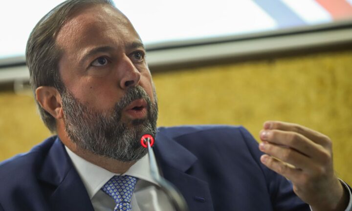 O ministro de Minas e Energia, Alexandre Silveira