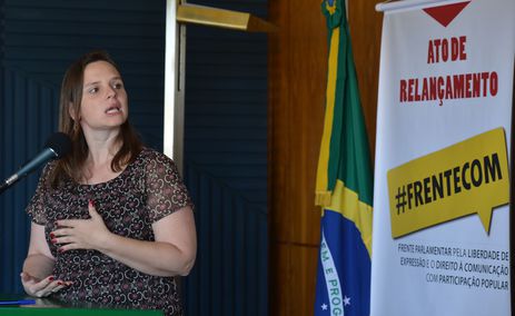 Jornalista e coordenadora de incidência da Repórteres Sem Fronteiras para a América Latina, Bia Barbosa