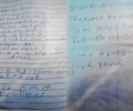 Mulher em cÃ¡rcere privado com a filha escreve bilhetes para vizinhos pedindo ajuda