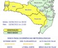Defesa Civil do Estado alerta para fortes rajadas de vento nesta sexta em SC