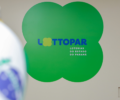Lottopar e bandeira do ParanÃ¡
