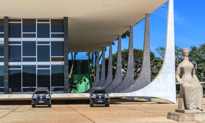 Fachada do Supremo Tribunal Federal, em Brasília 